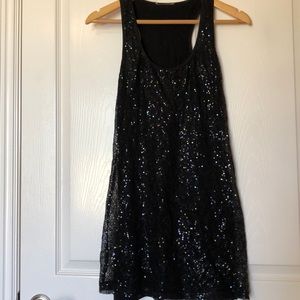 Black Sequin Bodycon Dress Free People